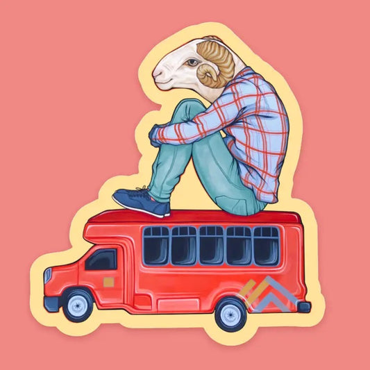 Bus Ride Sticker