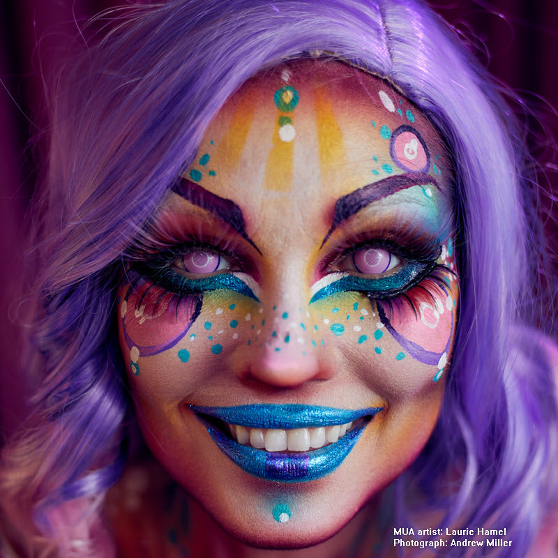 Hinata Hyuga Pink & Purple Cosplay Contact Lenses