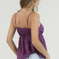 V-Neck Spaghetti Strap Top