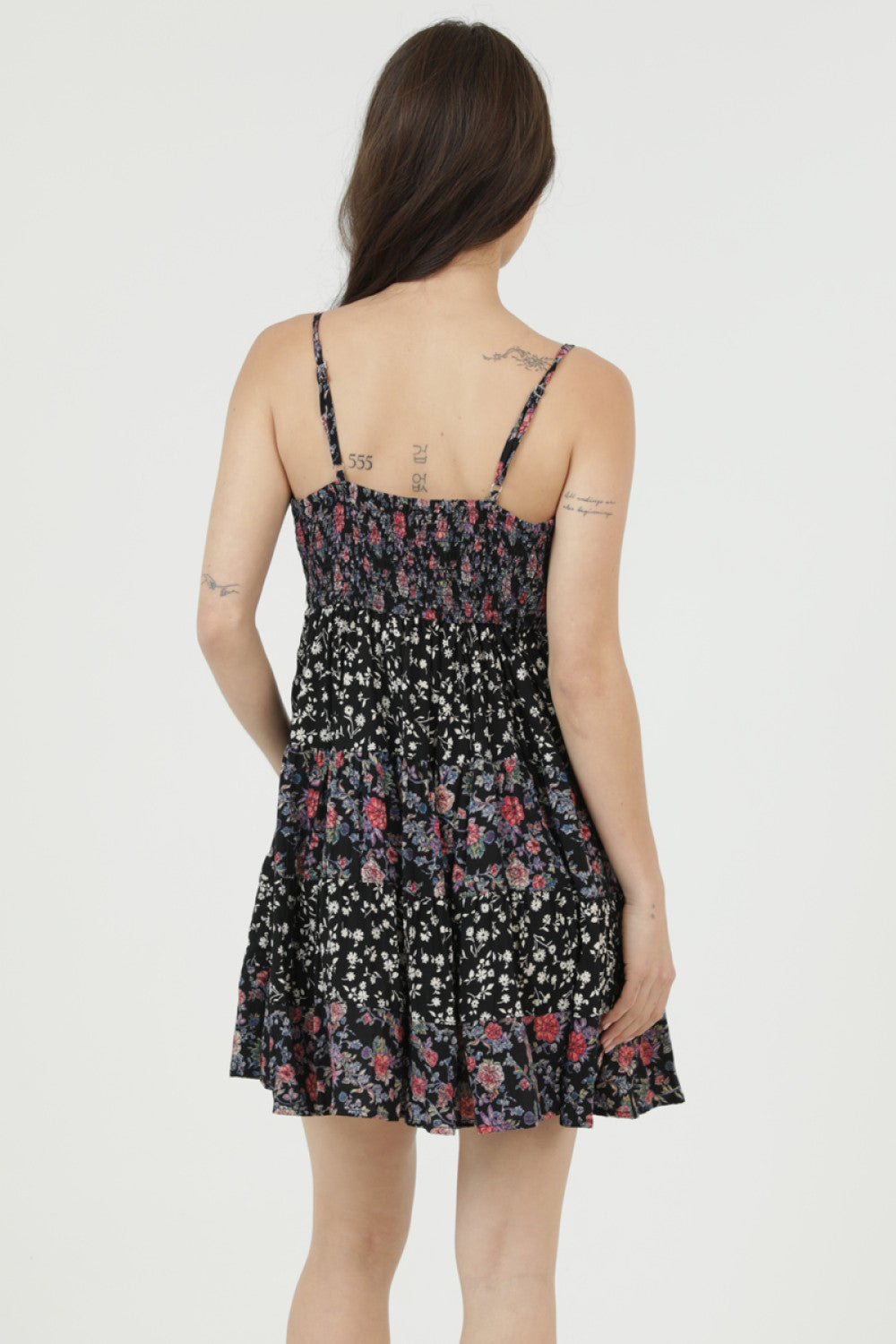 Rullfe Dress With Spaghetti Straps