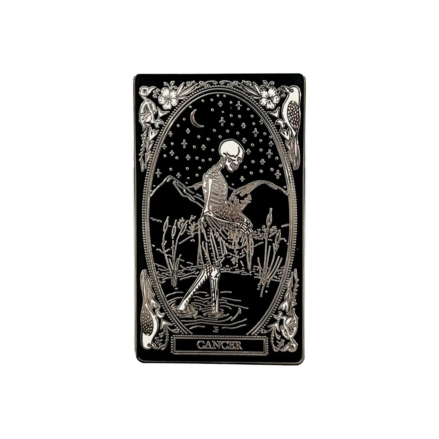 Cancer Hard-Enamel Zodiac Pin