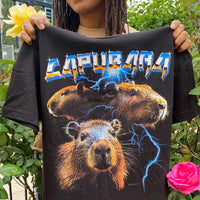 Rad Capybara Tshirt Over the Top Epicness