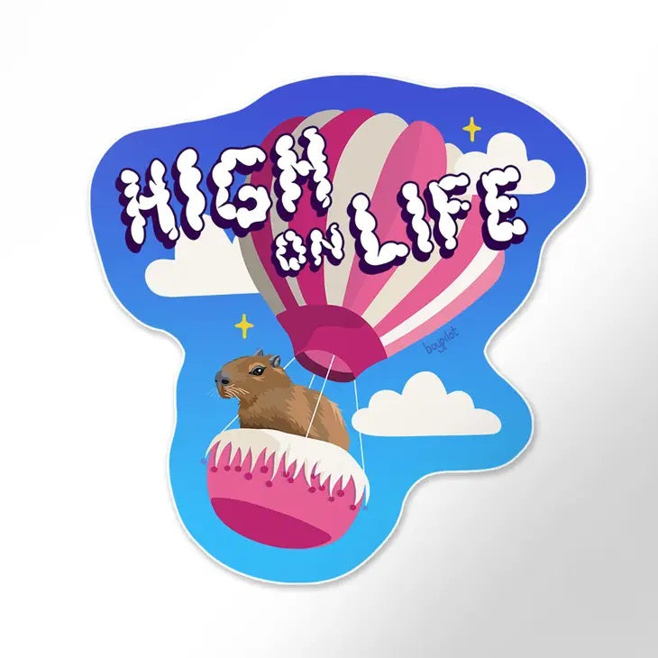 Capbara Sticker