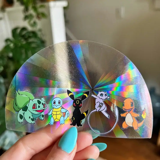 Cartoon Inspired Suncatcher Decal
