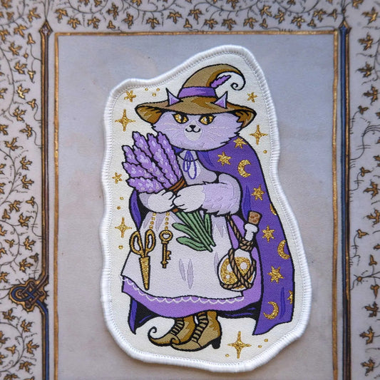Cat Witch - Woven Patch