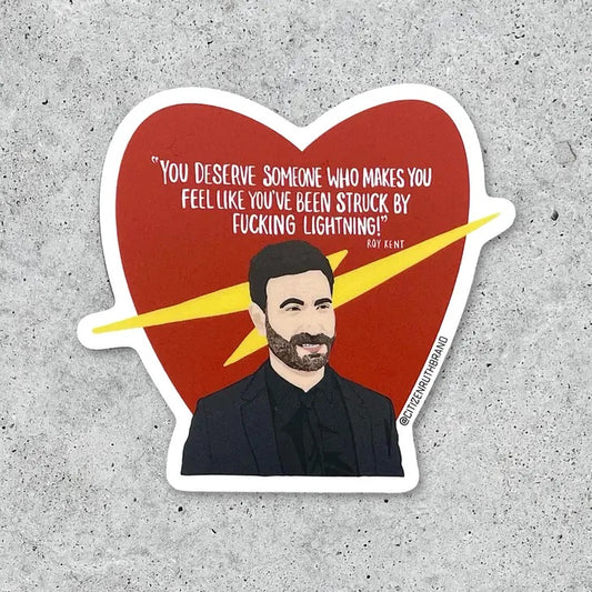 Roy Kent Lightning Sticker