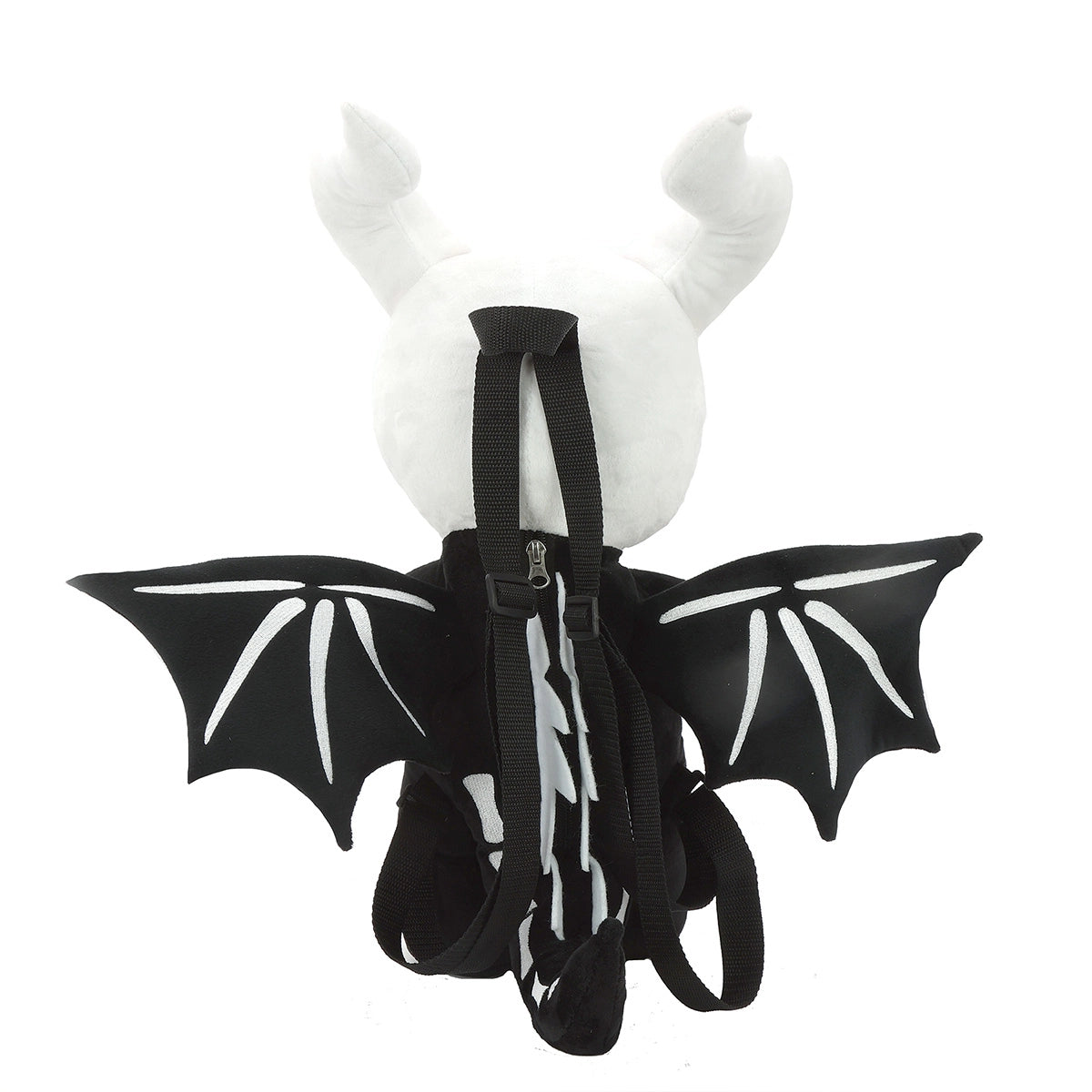 Plush Skeleton Dragon Backpack