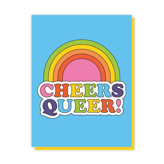 Cheers Queers Greeting Card
