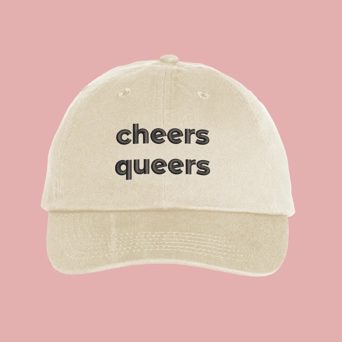 Cheers Queers Cream Chino Cap