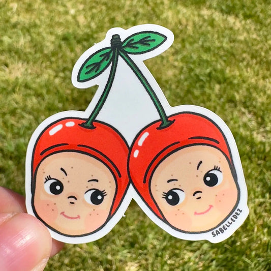Cherry Babies Sticker