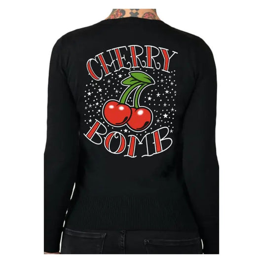 Cherry Bomb Long Sleeve Top