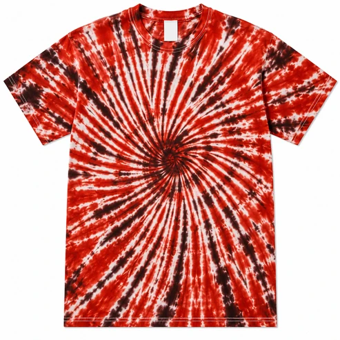 Fire Swirl Tie Dye Tee
