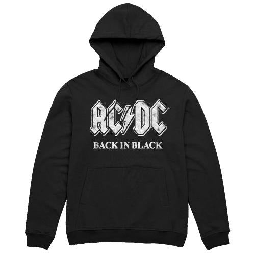 ACDC Black In Black Vintage Pullover Hoodie