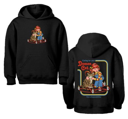 Steven Rhodes Demon Cat Hoodie