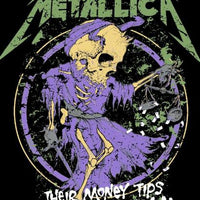 Metallica Tip Her Scales Black Tshirt