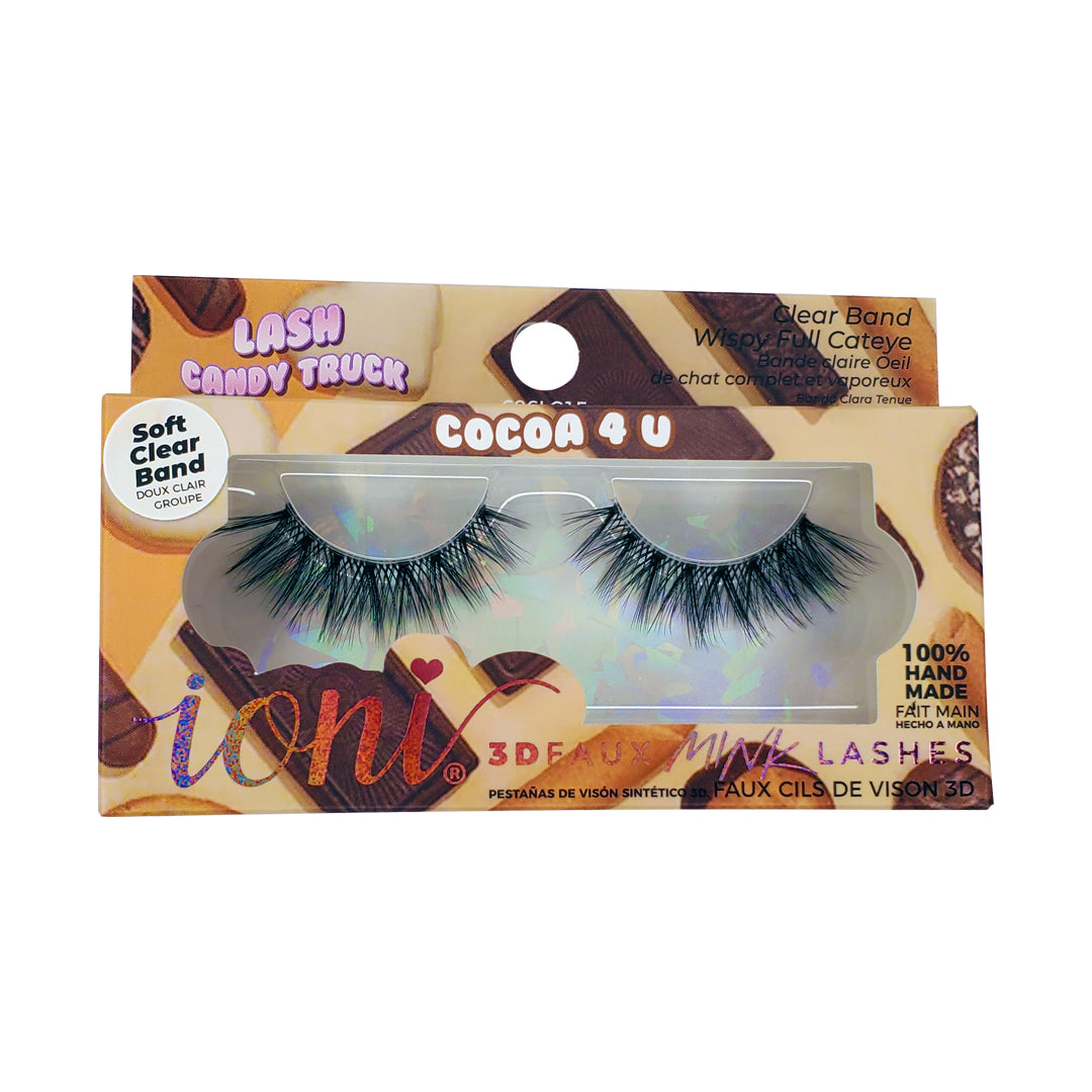 Clear Band Wispy Full Cateye Lashes