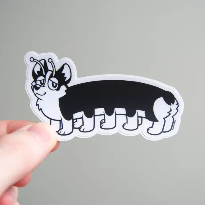 Corgipillar Sticker