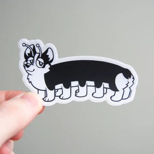 Corgipillar Sticker