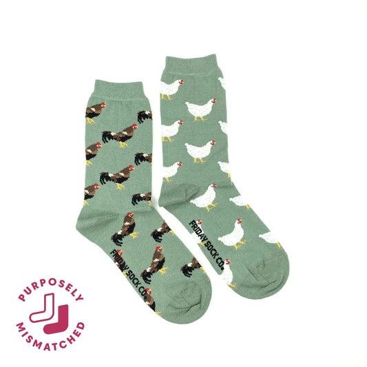 Chicken & Rooster Socks