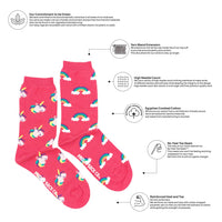 Unicorn & Rainbow Socks