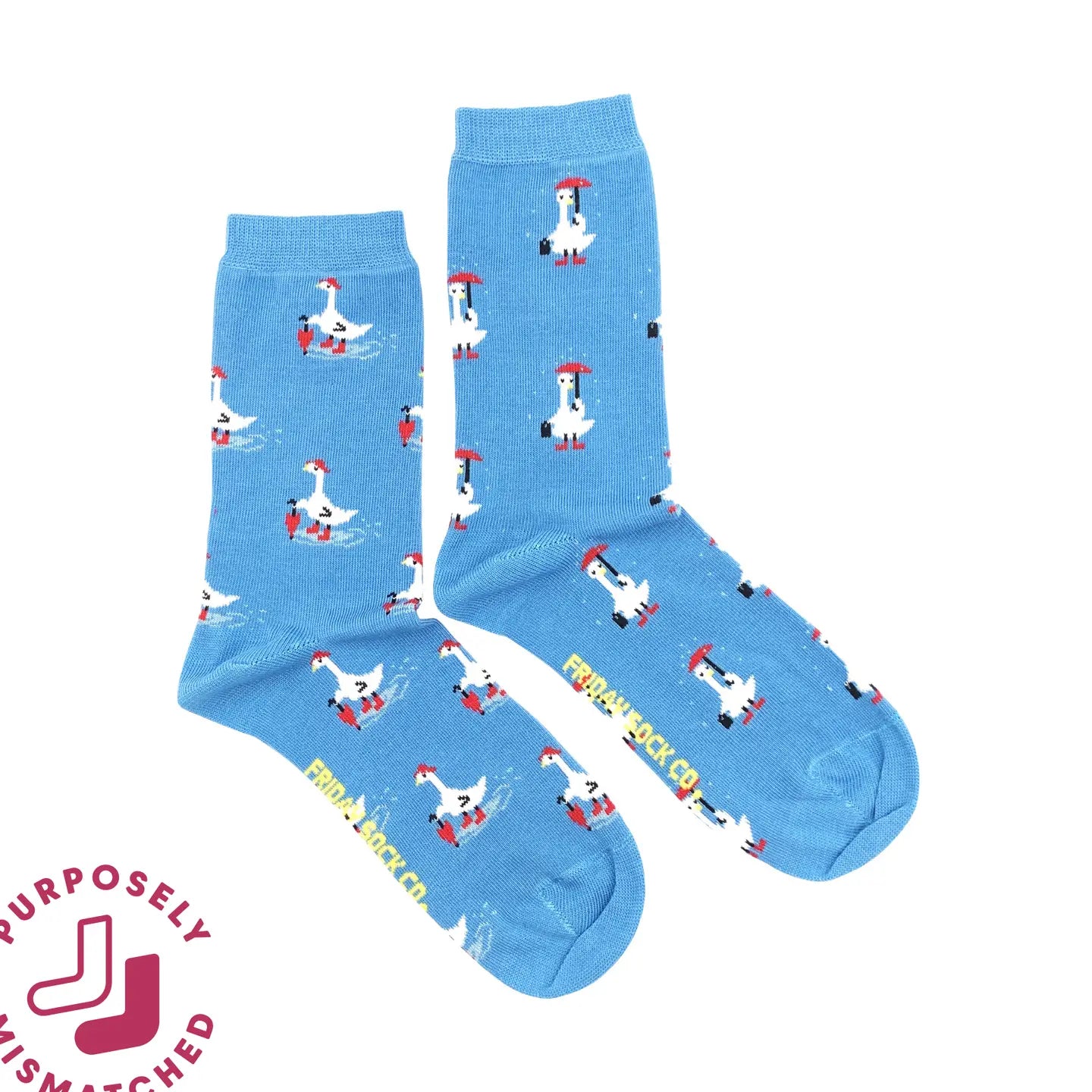 Goose In Rain Socks