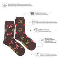 Mushroom Forest Socks