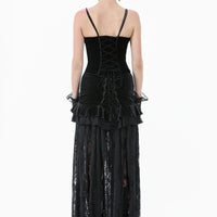 Romantic Heart Velvet Corset