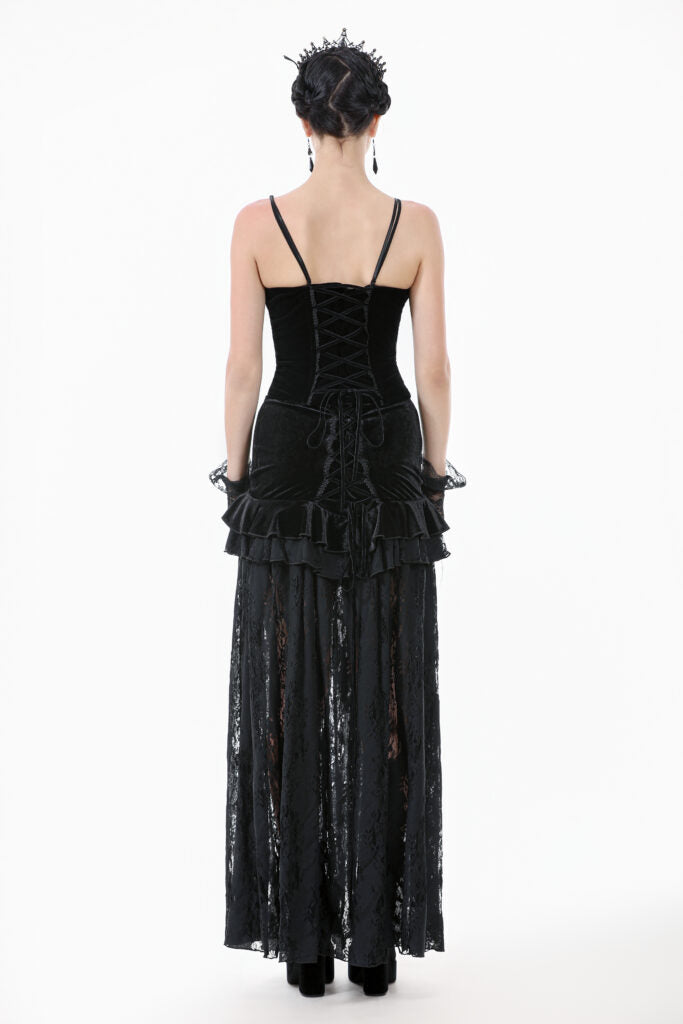Romantic Heart Velvet Corset