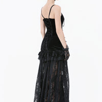 Romantic Heart Velvet Corset