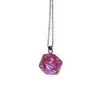 Assorted D20 Dice Necklaces
