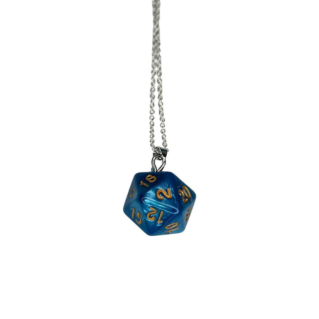 Assorted D20 Dice Necklaces