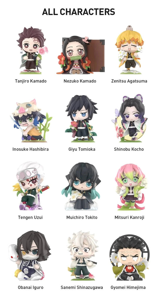 Demon Slayer: Kimetsu No Yaiba Birth Flower Series Figures
