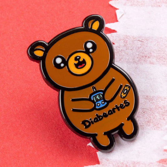 Diabeartes Enamel Pin - Diabetes