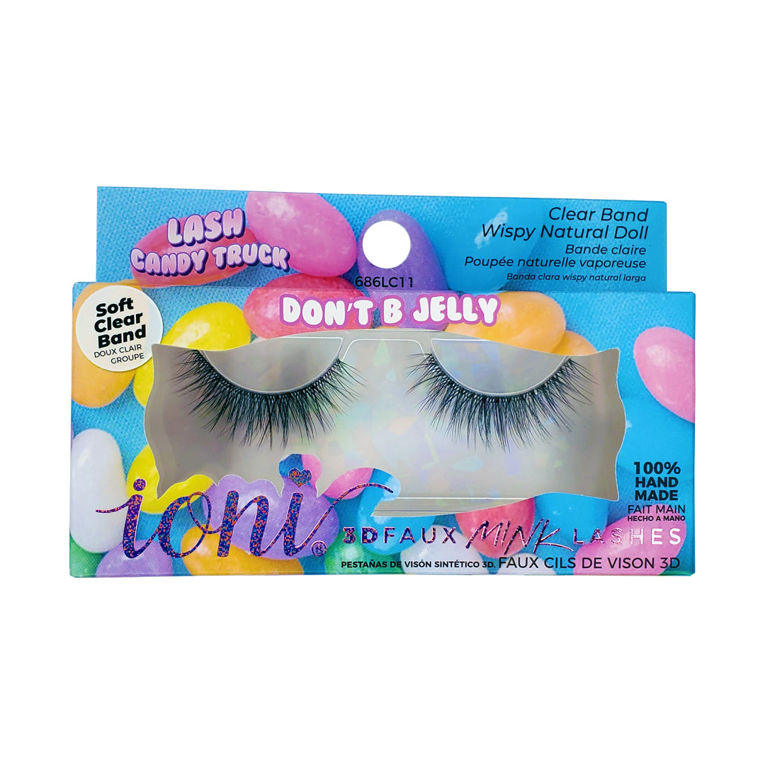 Clear Band Wispy Natural Doll Lashes