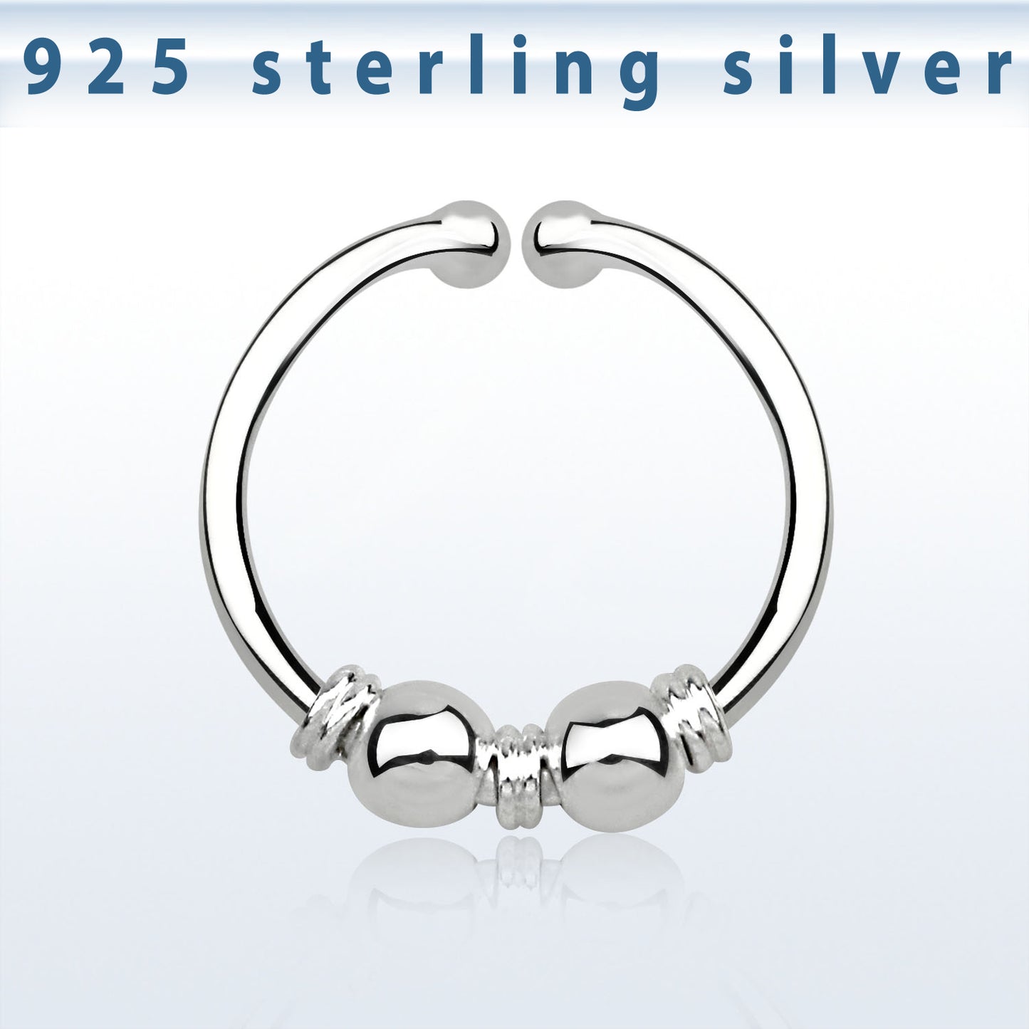 Double Ball Design Fake Septum