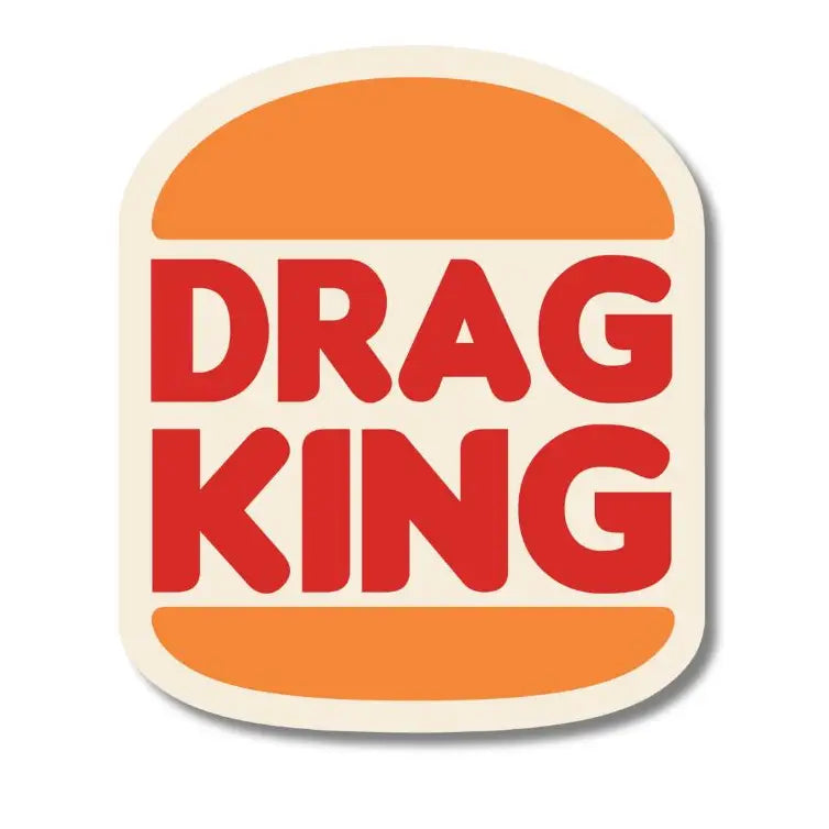 Drag King Sticker