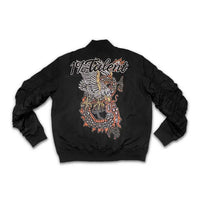 1%Talent Dragon + Eagle Bomber Jacket