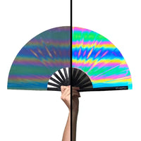 Reflective Rainbow Fan