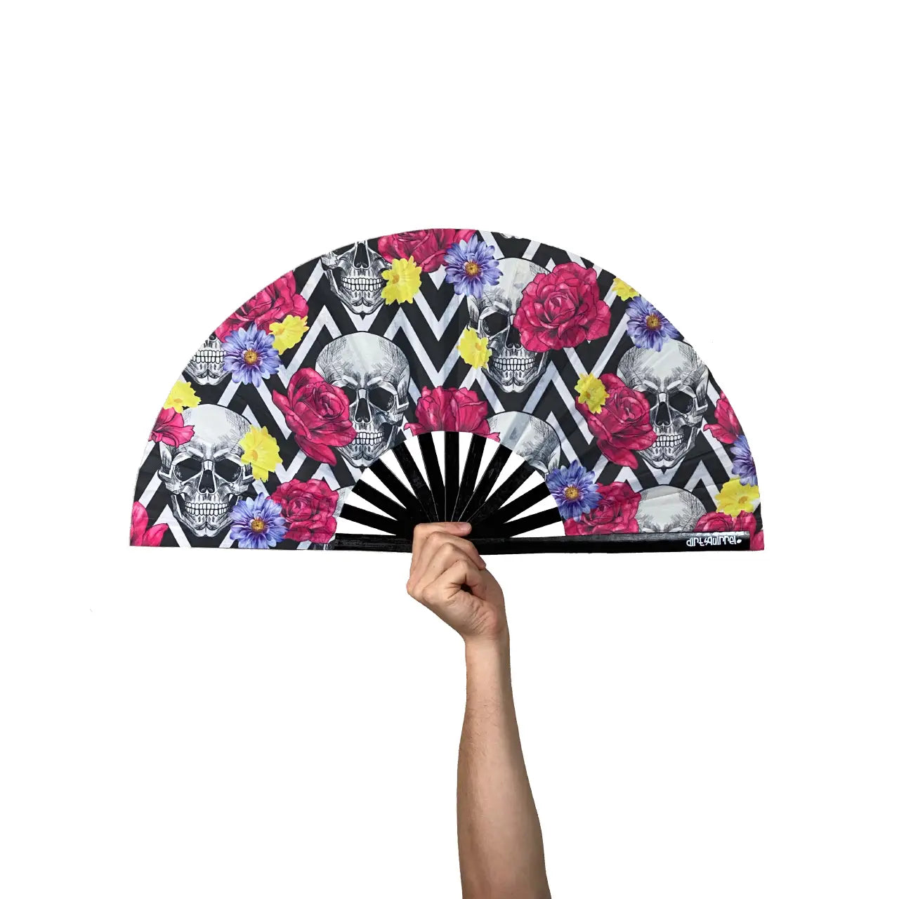Flower Skull Fan
