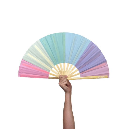 Pastel Rainbow Fan