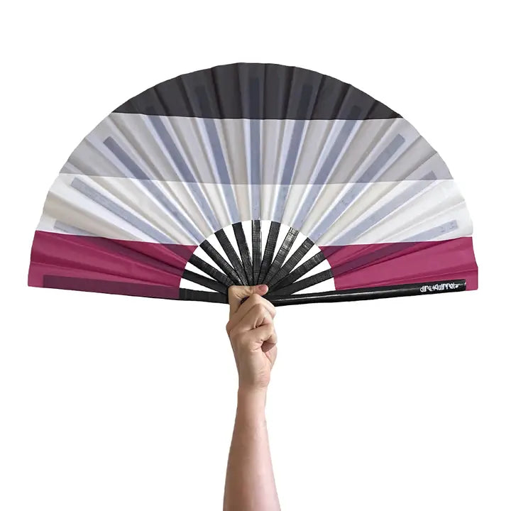 Asexual Flag Fan