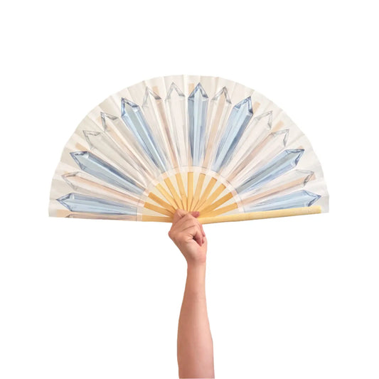 Crystal Crown Fan