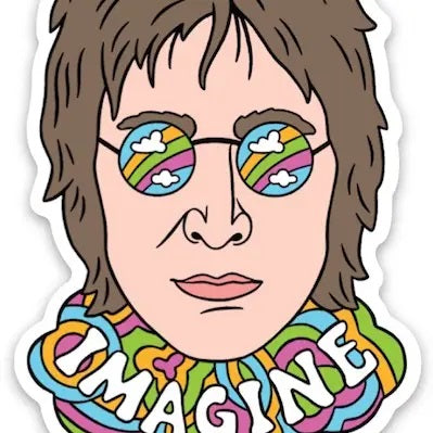 John Lennon Sticker