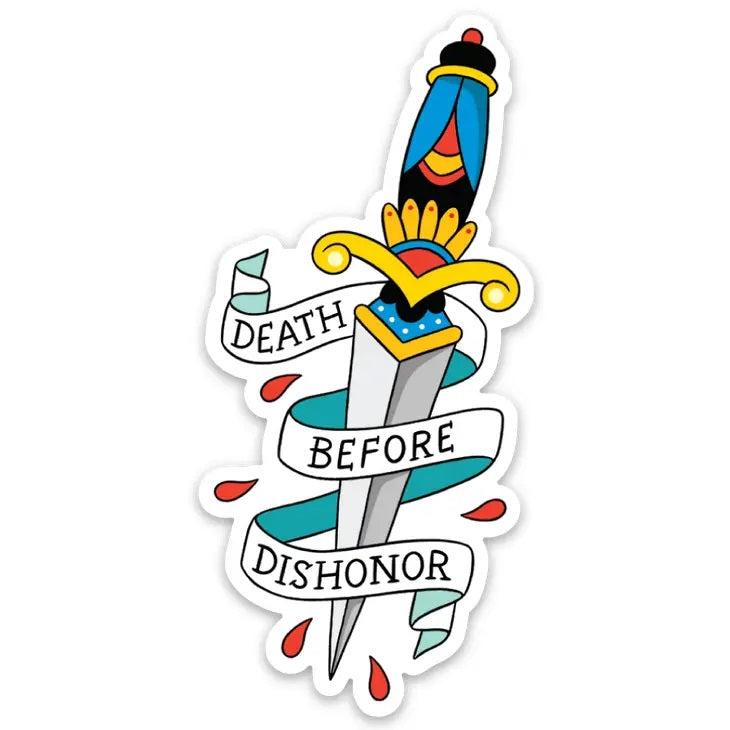 Dagger Death Before Dishonor