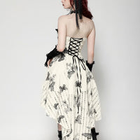 Hi Low Dark Butterfly Dress