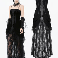 Lace Embroidered Bustier Dress