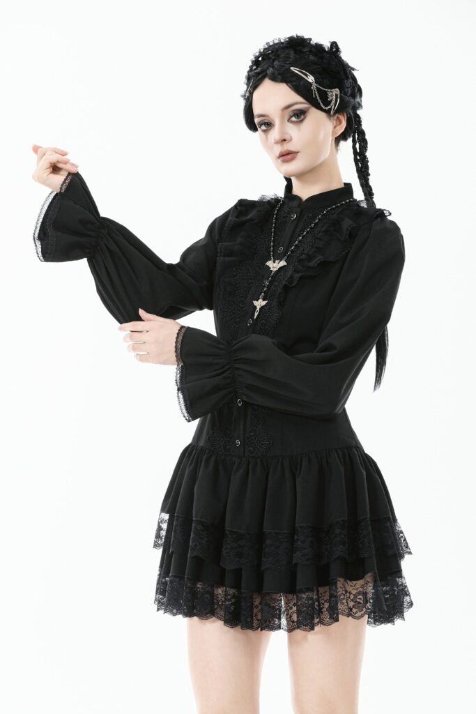 Lolita Drak Gothic Low Waist Drop