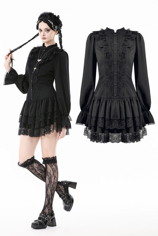 Lolita Drak Gothic Low Waist Drop