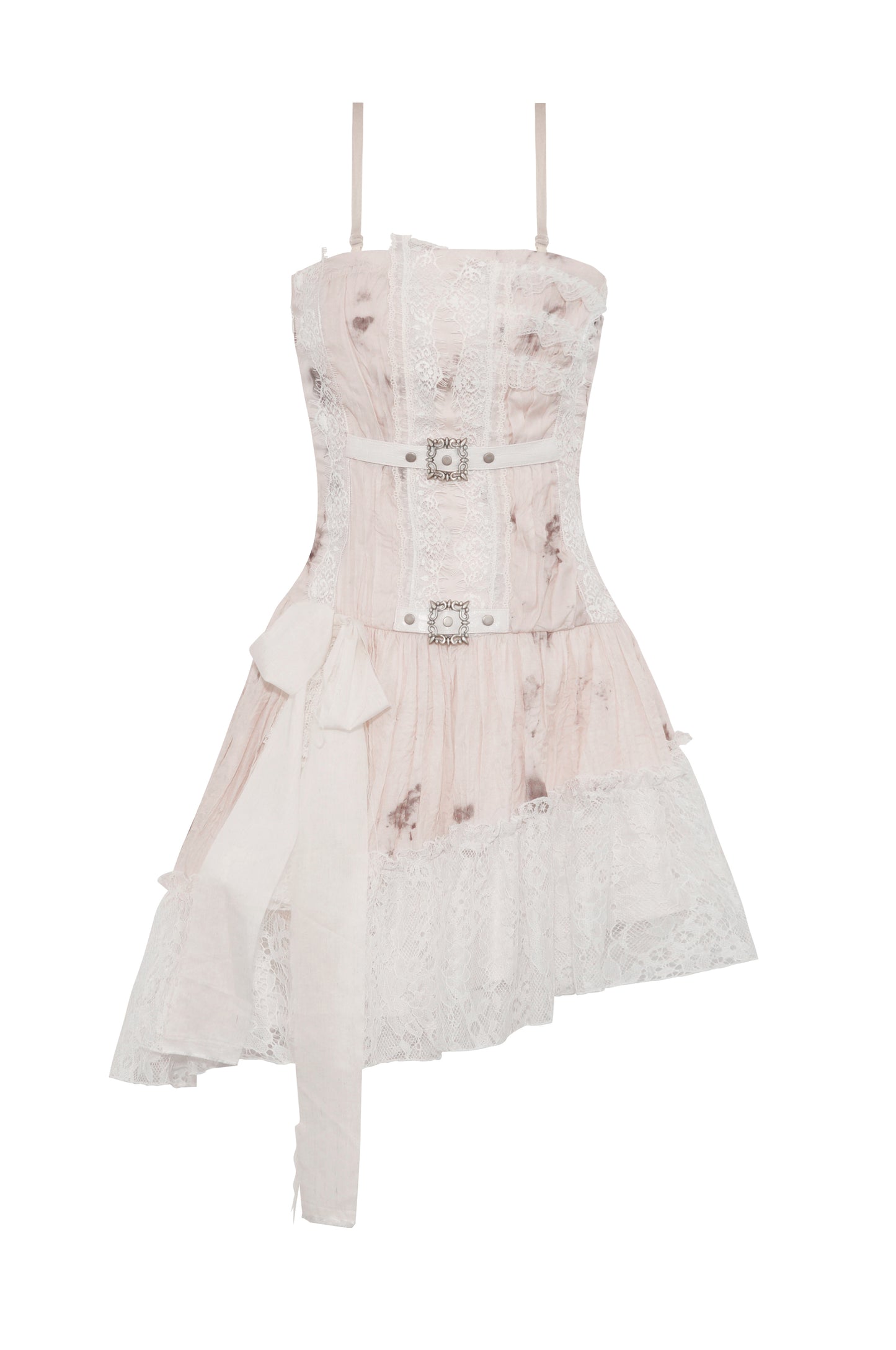 Steampunk Dye Asymmetric Dress