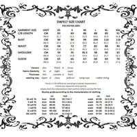 Gothic Cross Bell Sleeve Velvet Dress